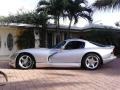Viper Bright Silver Metallic 1998 Dodge Viper GTS Exterior