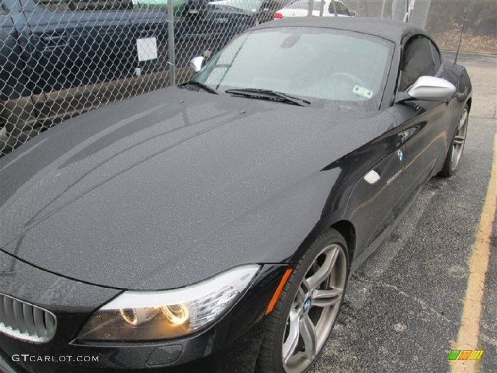 2012 Z4 sDrive35is - Jet Black / Black photo #2