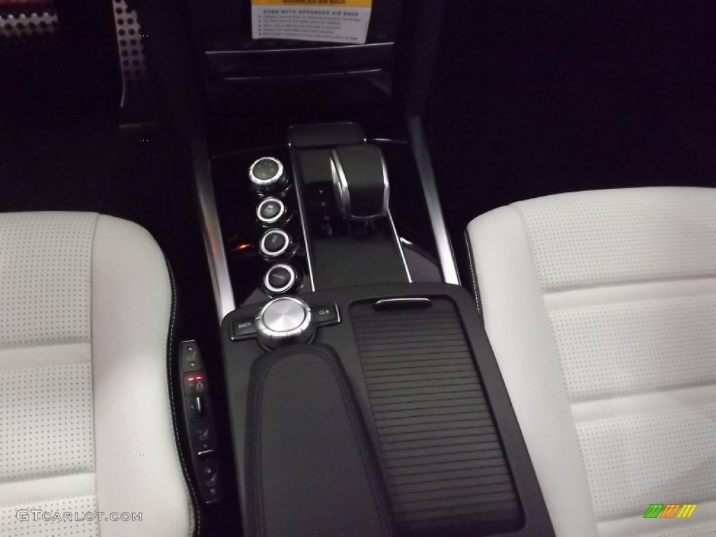2015 E 63 AMG S 4Matic Sedan - designo Magno Alanite Grey / designo Platinum White photo #13