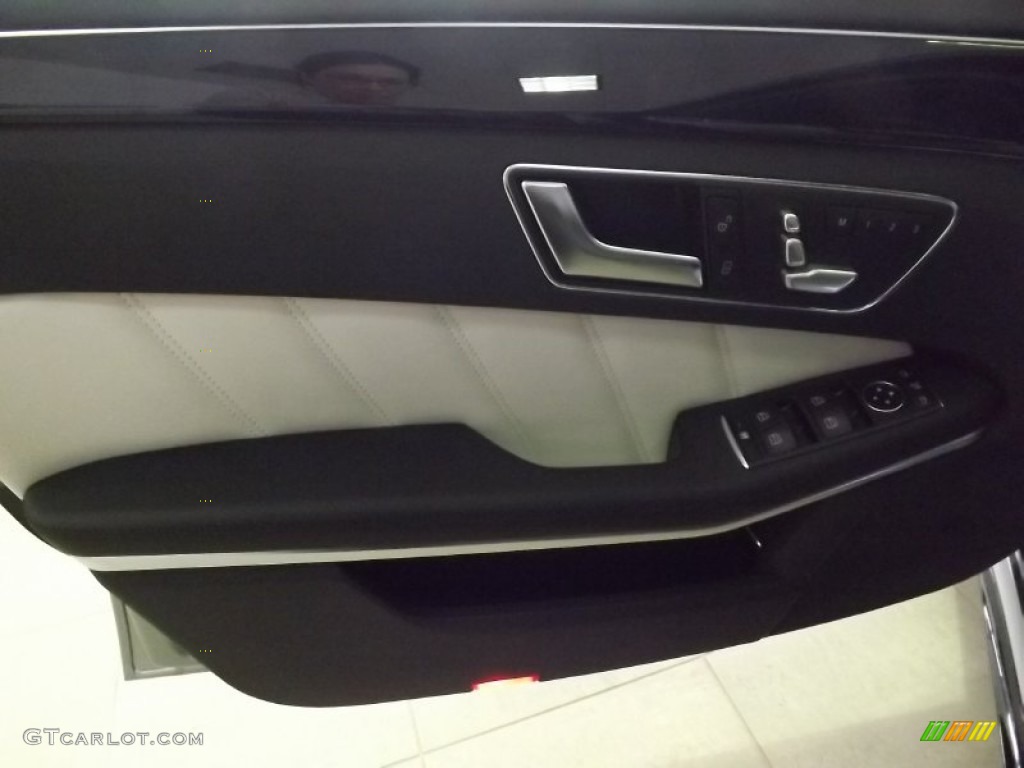 2015 E 63 AMG S 4Matic Sedan - designo Magno Alanite Grey / designo Platinum White photo #14