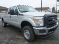 Ingot Silver - F350 Super Duty XL Super Cab 4x4 Photo No. 8