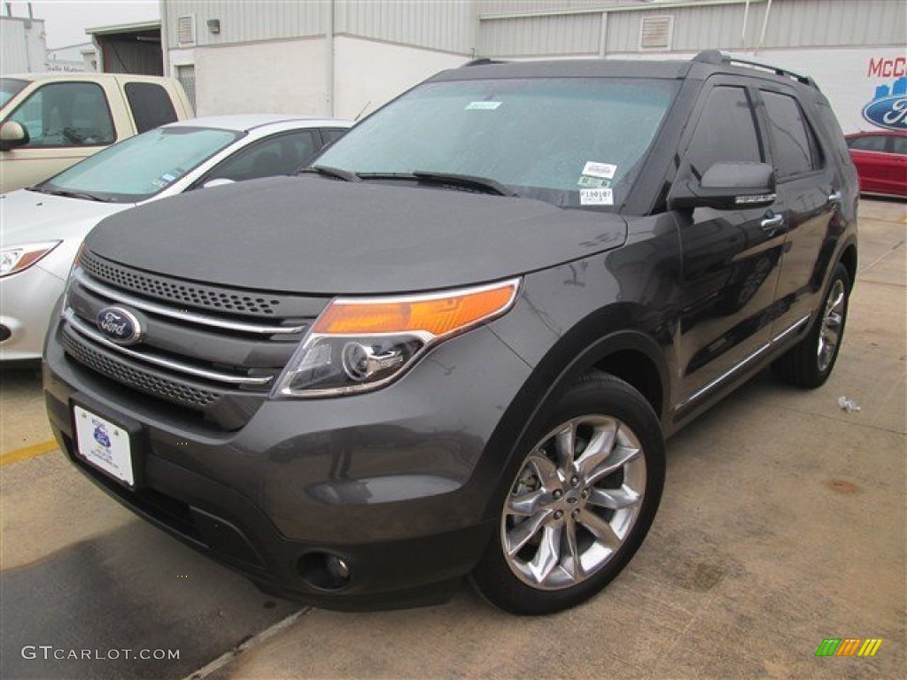 2015 Explorer Limited - Magnetic / Charcoal Black photo #5
