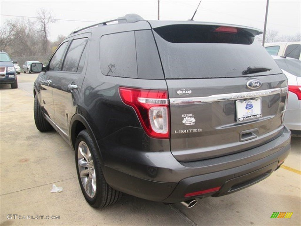 2015 Explorer Limited - Magnetic / Charcoal Black photo #6