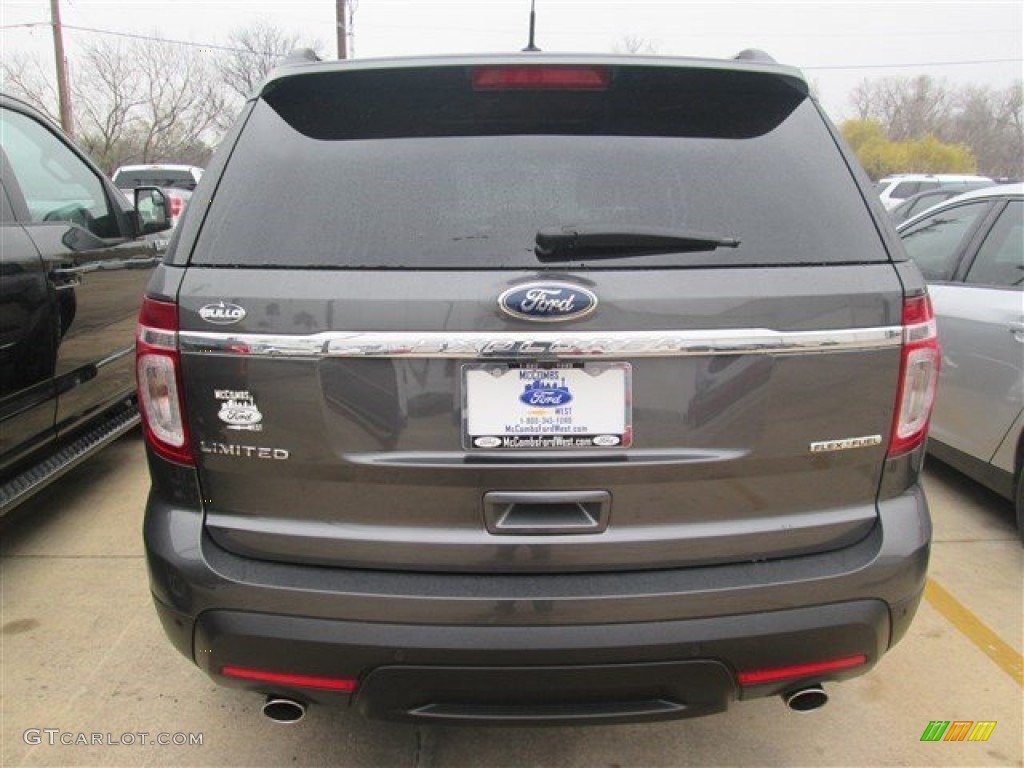 2015 Explorer Limited - Magnetic / Charcoal Black photo #7