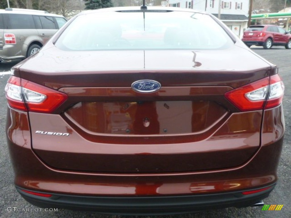 2015 Fusion S - Bronze Fire Metallic / Earth Gray photo #4