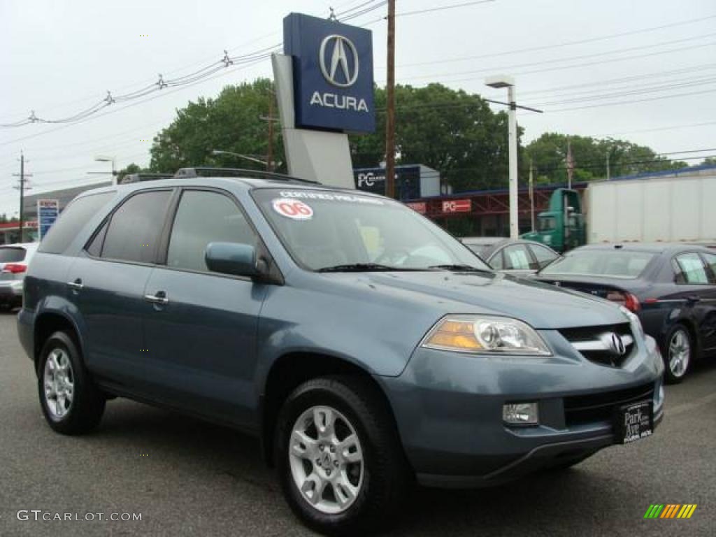 Steel Blue Metallic Acura MDX