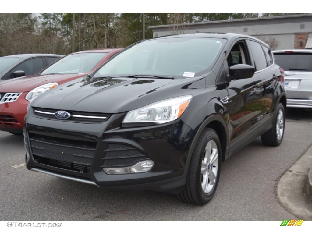 Tuxedo Black Metallic 2013 Ford Escape SE 2.0L EcoBoost Exterior Photo #100720211