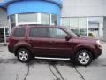 Dark Cherry Pearl - Pilot EX-L 4WD Photo No. 2
