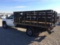 Summit White - Sierra 3500HD Work Truck Regular Cab Stake Truck Photo No. 14