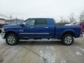 Blue Streak Pearl 2015 Ram 3500 Laramie Mega Cab 4x4 Exterior