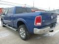 Blue Streak Pearl 2015 Ram 3500 Laramie Mega Cab 4x4 Exterior