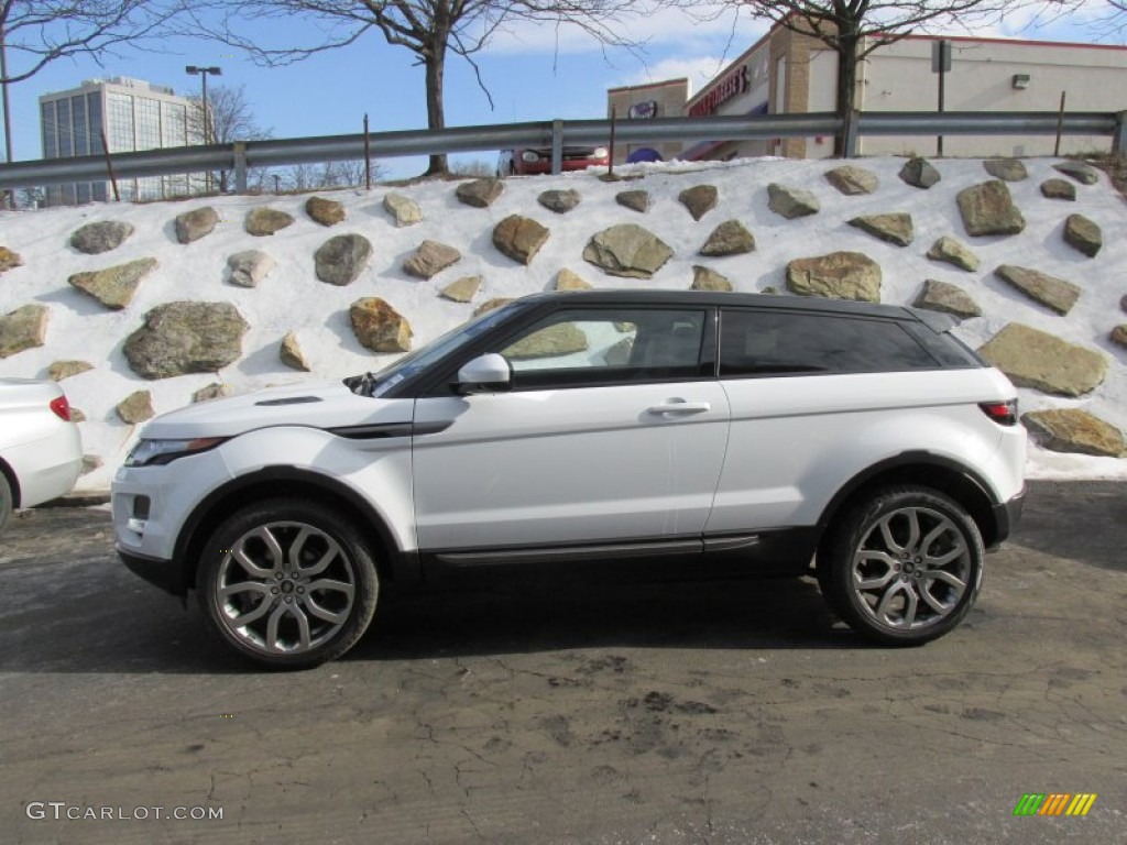 Fuji White 2015 Land Rover Range Rover Evoque Pure Plus Exterior Photo #100722038