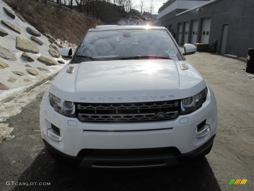 2015 Range Rover Evoque Pure Plus - Fuji White / Ebony photo #8