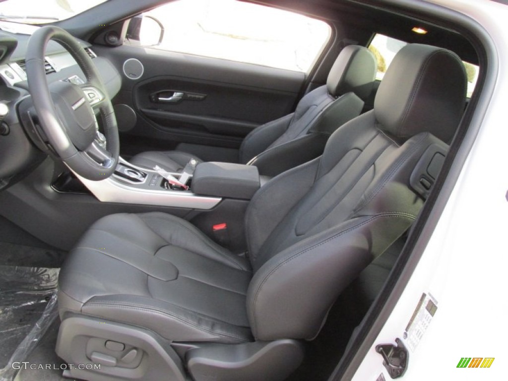 Ebony Interior 2015 Land Rover Range Rover Evoque Pure Plus Photo #100722238
