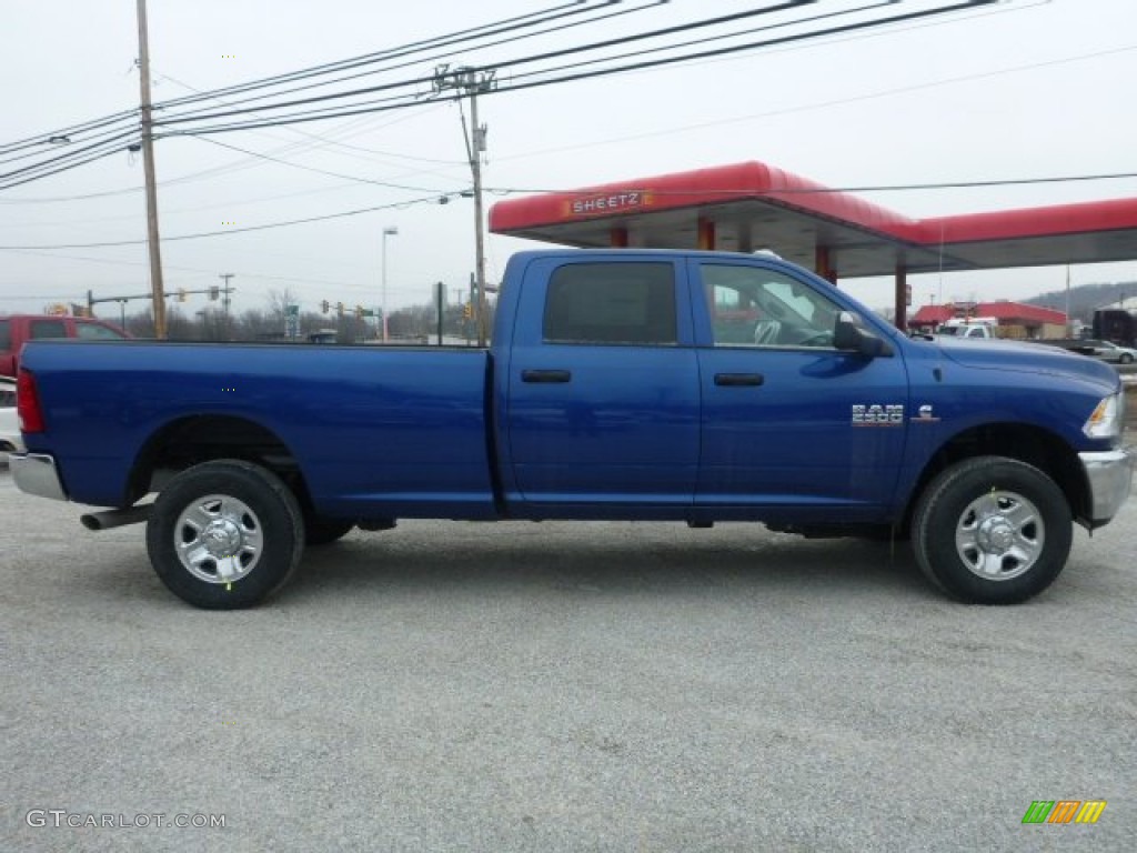Blue Streak Pearl 2015 Ram 2500 Tradesman Crew Cab 4x4 Exterior Photo #100722875