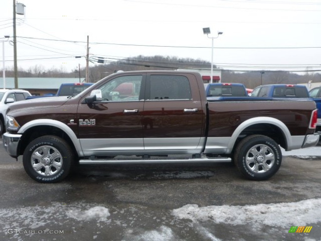 Western Brown 2015 Ram 2500 Laramie Crew Cab 4x4 Exterior Photo #100723207
