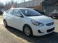 2013 Century White Hyundai Accent GLS 4 Door  photo #3
