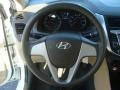 2013 Century White Hyundai Accent GLS 4 Door  photo #13