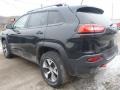 2015 Brilliant Black Crystal Pearl Jeep Cherokee Trailhawk 4x4  photo #3