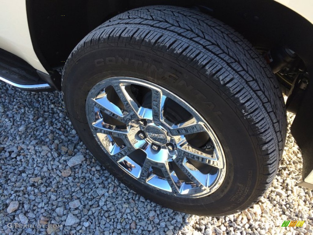 2015 Yukon Denali 4WD - White Diamond Tricoat / Denali Cocoa/Shale photo #32