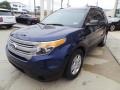 2012 Dark Pearl Blue Metallic Ford Explorer FWD  photo #7