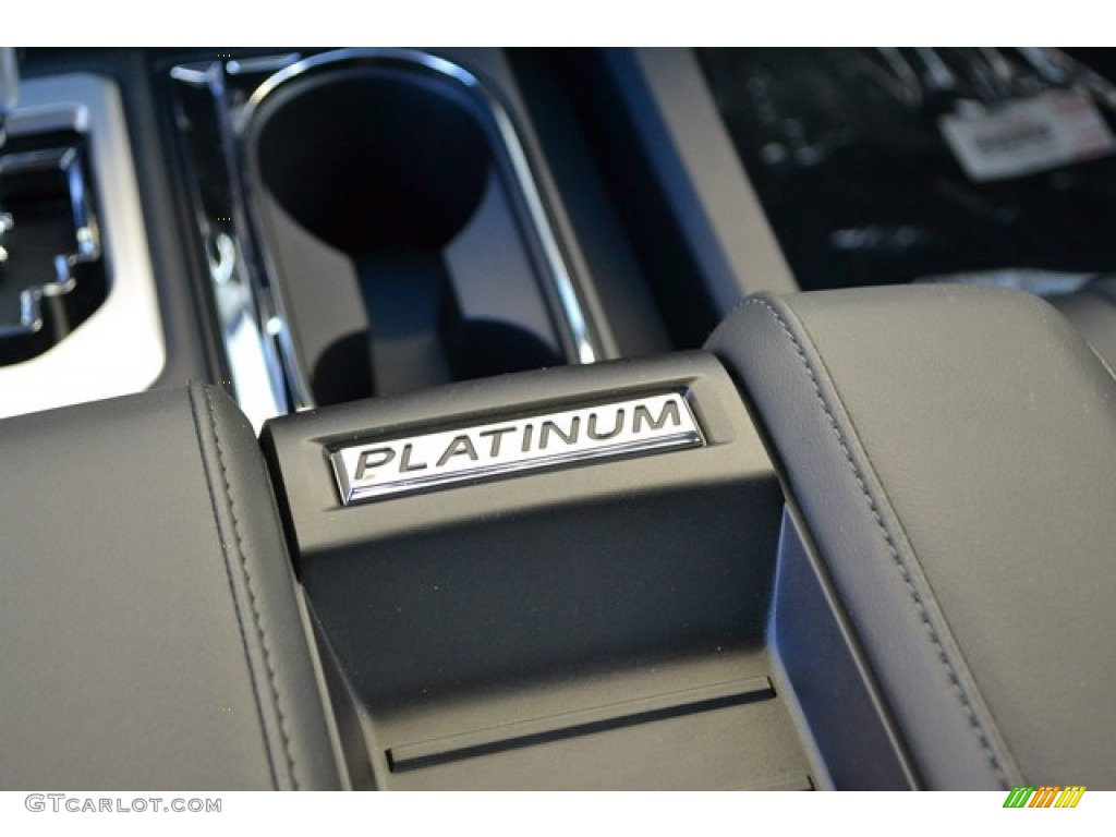 2015 Tundra Platinum CrewMax 4x4 - Blue Ribbon Metallic / Black photo #8