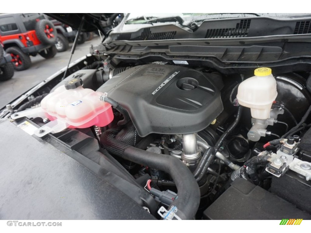 2015 Ram 1500 Laramie Crew Cab 4x4 3.0 Liter EcoDiesel DI Turbocharged DOHC 24-Valve Diesel V6 Engine Photo #100727414
