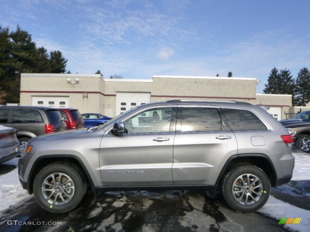 2015 Grand Cherokee Limited 4x4 - Billet Silver Metallic / Black photo #2