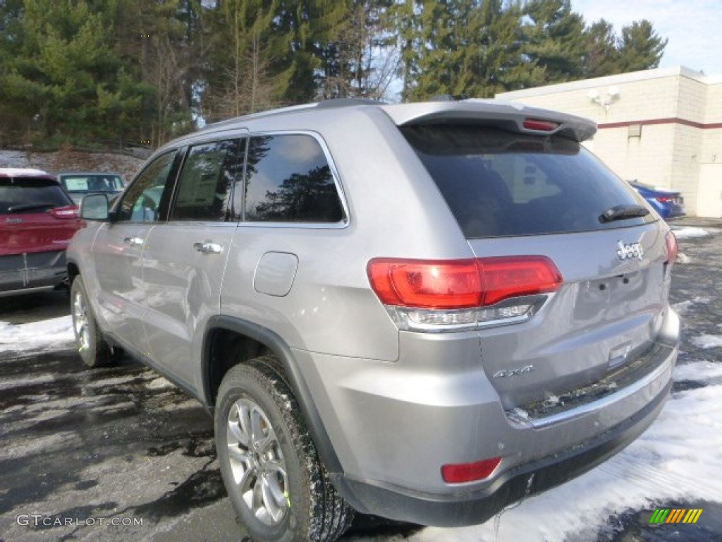 2015 Grand Cherokee Limited 4x4 - Billet Silver Metallic / Black photo #3