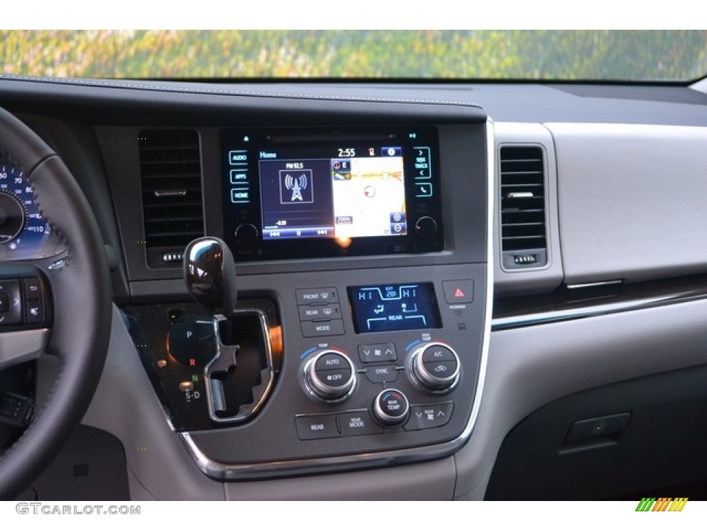 2015 Sienna XLE AWD - Shoreline Blue Pearl / Ash photo #6