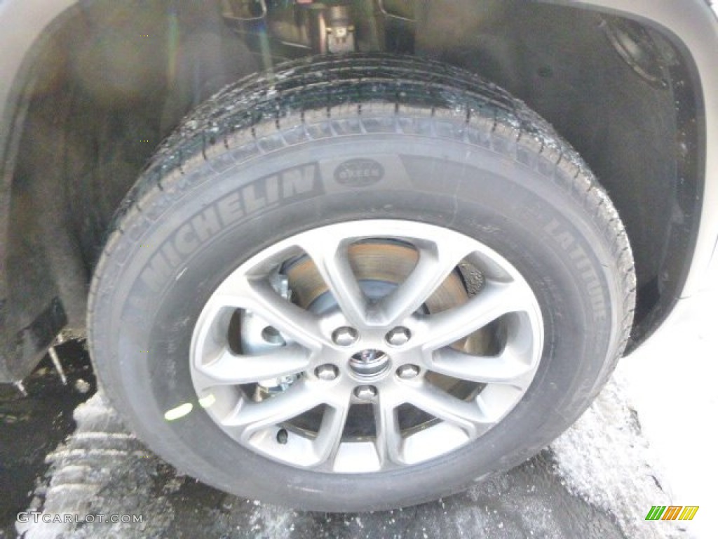 2015 Grand Cherokee Limited 4x4 - Billet Silver Metallic / Black photo #9