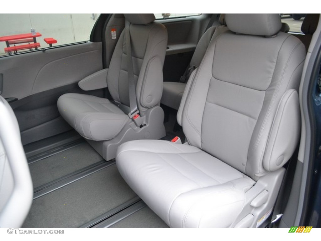 2015 Toyota Sienna XLE AWD Rear Seat Photo #100728127