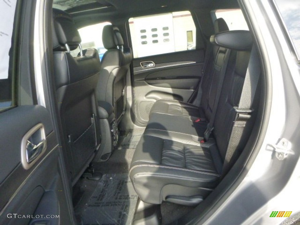 2015 Grand Cherokee Limited 4x4 - Billet Silver Metallic / Black photo #14