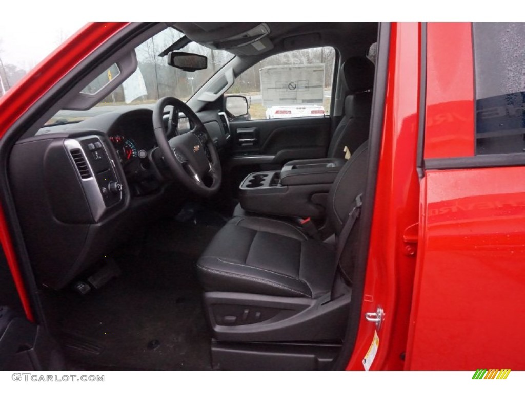 2015 Silverado 2500HD LT Crew Cab - Victory Red / Jet Black photo #9