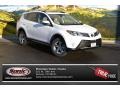 2015 Super White Toyota RAV4 XLE AWD  photo #1