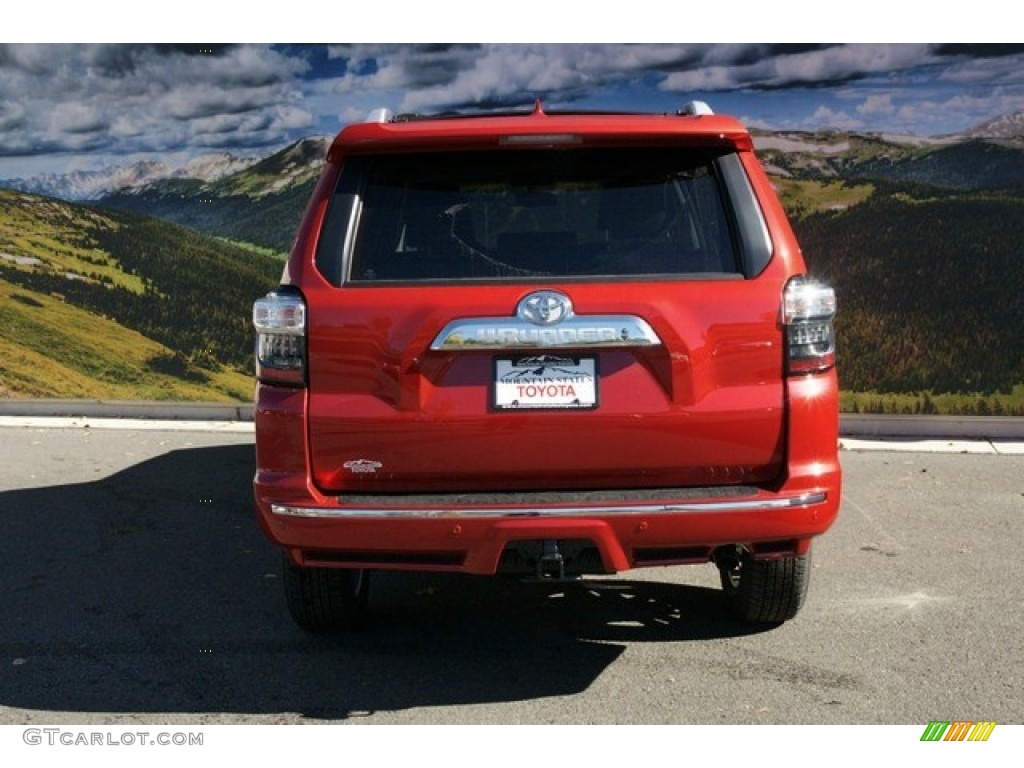 2015 4Runner Limited 4x4 - Barcelona Red Metallic / Black photo #4