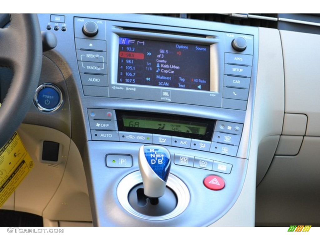 2015 Toyota Prius Five Hybrid Controls Photo #100730192