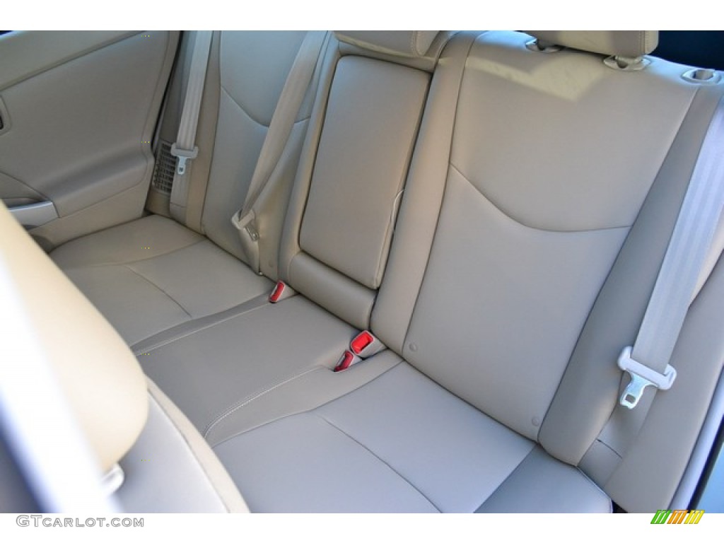 2015 Toyota Prius Five Hybrid Rear Seat Photos