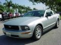 2008 Brilliant Silver Metallic Ford Mustang V6 Deluxe Coupe  photo #7