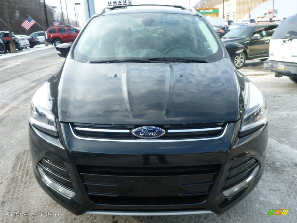 2013 Escape Titanium 2.0L EcoBoost 4WD - Tuxedo Black Metallic / Charcoal Black photo #12