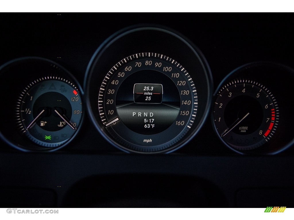 2015 Mercedes-Benz C 250 Coupe Gauges Photo #100737293