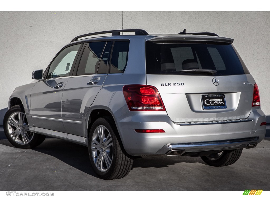 2015 GLK 250 BlueTEC 4Matic - Iridium Silver Metallic / Ash/Black photo #2