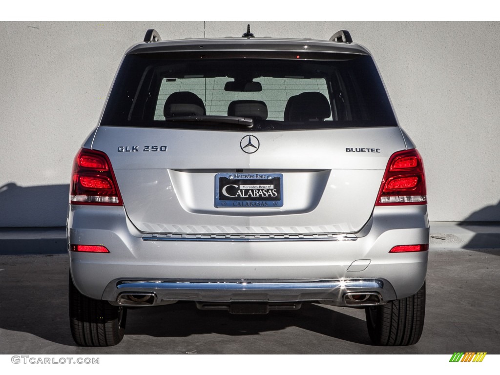 2015 GLK 250 BlueTEC 4Matic - Iridium Silver Metallic / Ash/Black photo #3