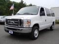 2008 Oxford White Ford E Series Van E350 Super Duty XLT Passenger  photo #1