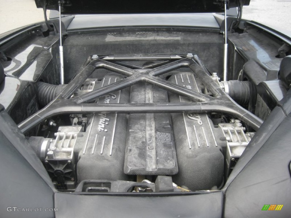 2008 Lamborghini Murcielago LP640 Roadster 6.5 Liter DOHC 48-Valve VVT V12 Engine Photo #100738118