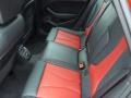 Magma Red/Black Rear Seat Photo for 2015 Audi S3 #100738793