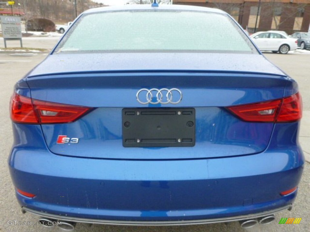 2015 S3 2.0T Premium Plus quattro - Sepang Blue Pearl / Titanium Gray/Black Silver photo #3