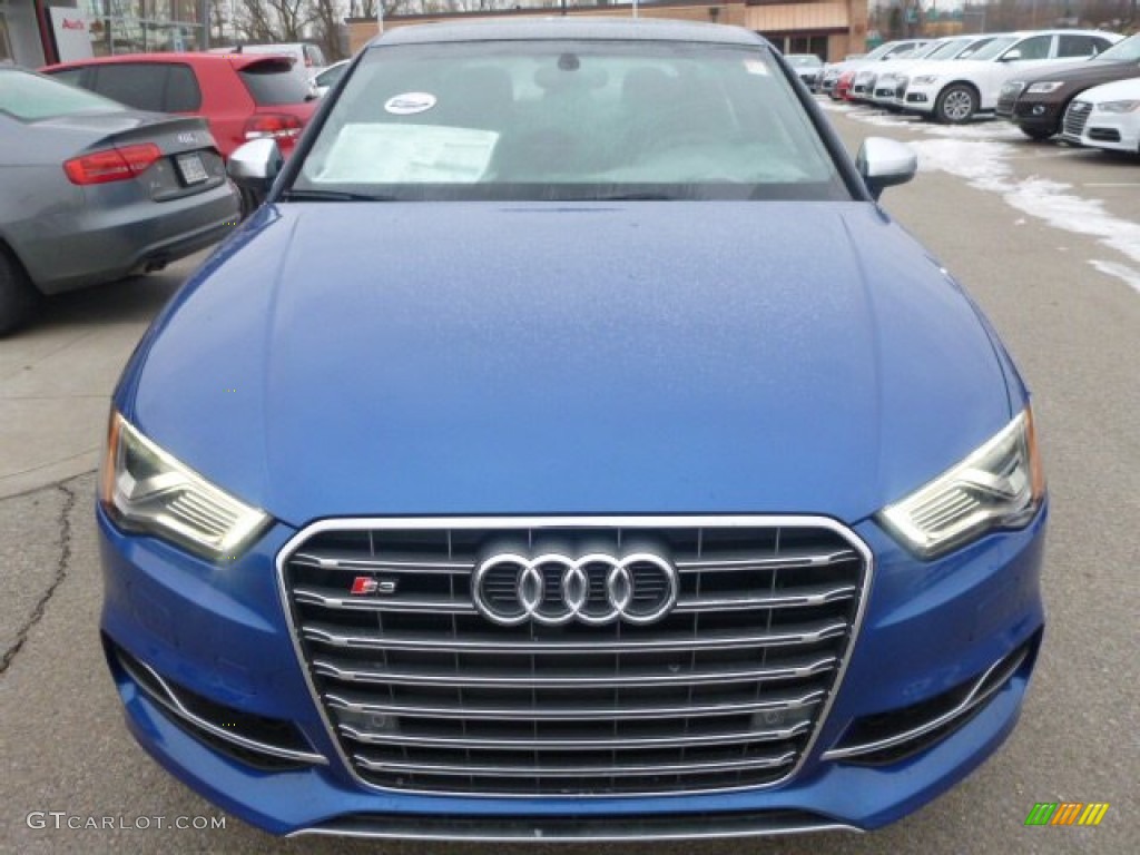 2015 S3 2.0T Premium Plus quattro - Sepang Blue Pearl / Titanium Gray/Black Silver photo #6