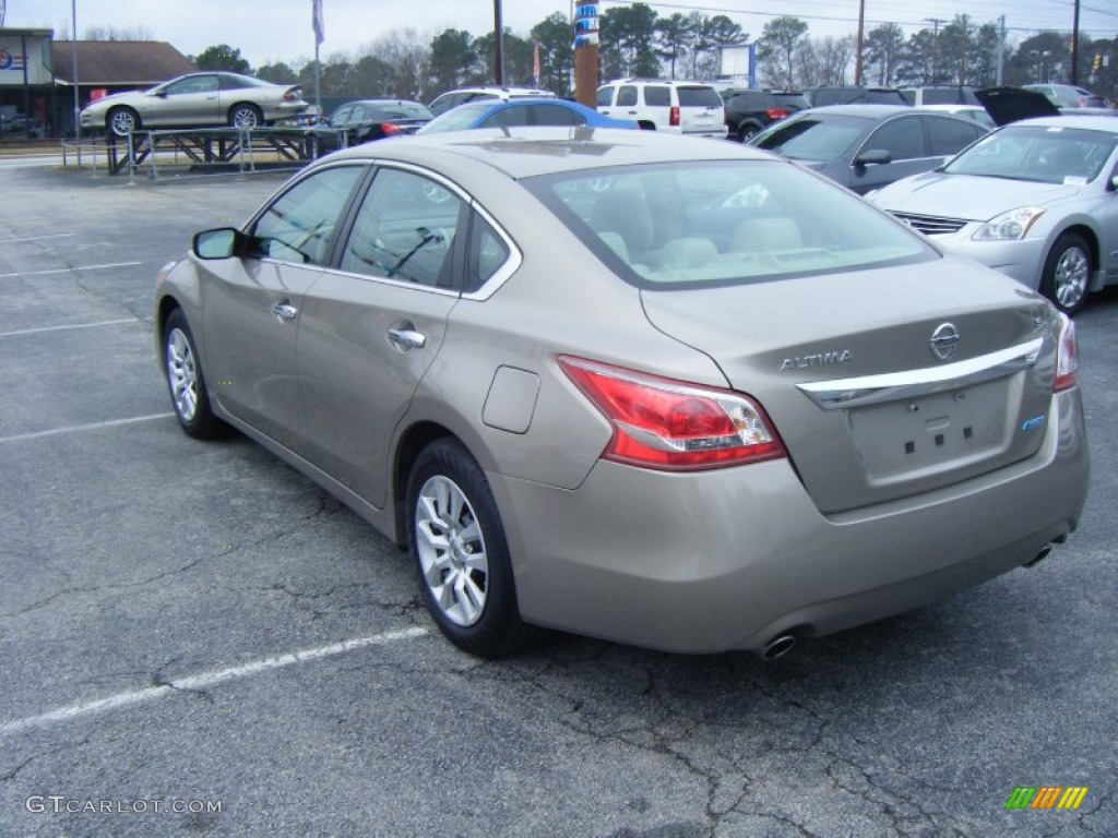 2013 Altima 2.5 S - Java Metallic / Beige photo #3