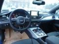 2015 Audi RS 7 Black Valcona w/Contrast Honeycomb Stitching Interior Dashboard Photo